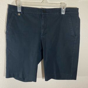 Ralph Lauren Women's Black Chino Bermuda Shorts